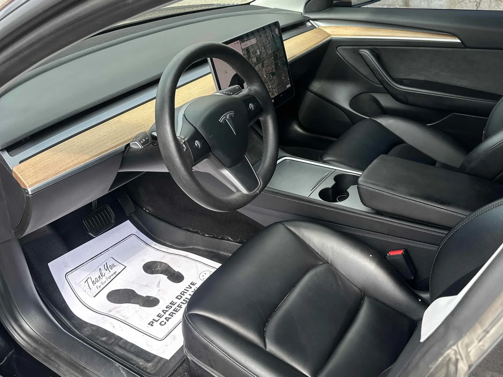 Interior driver side