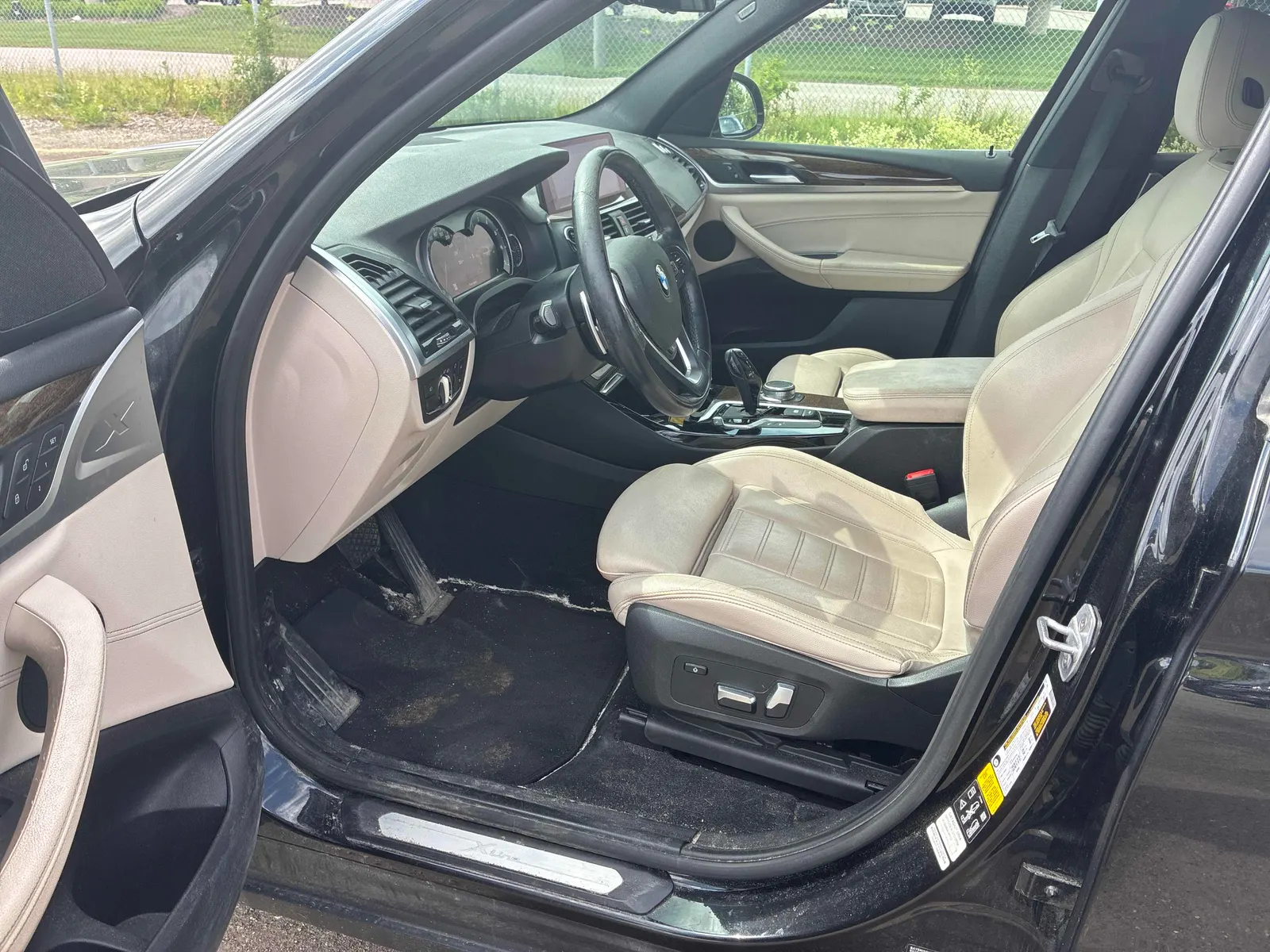 Interior driver side