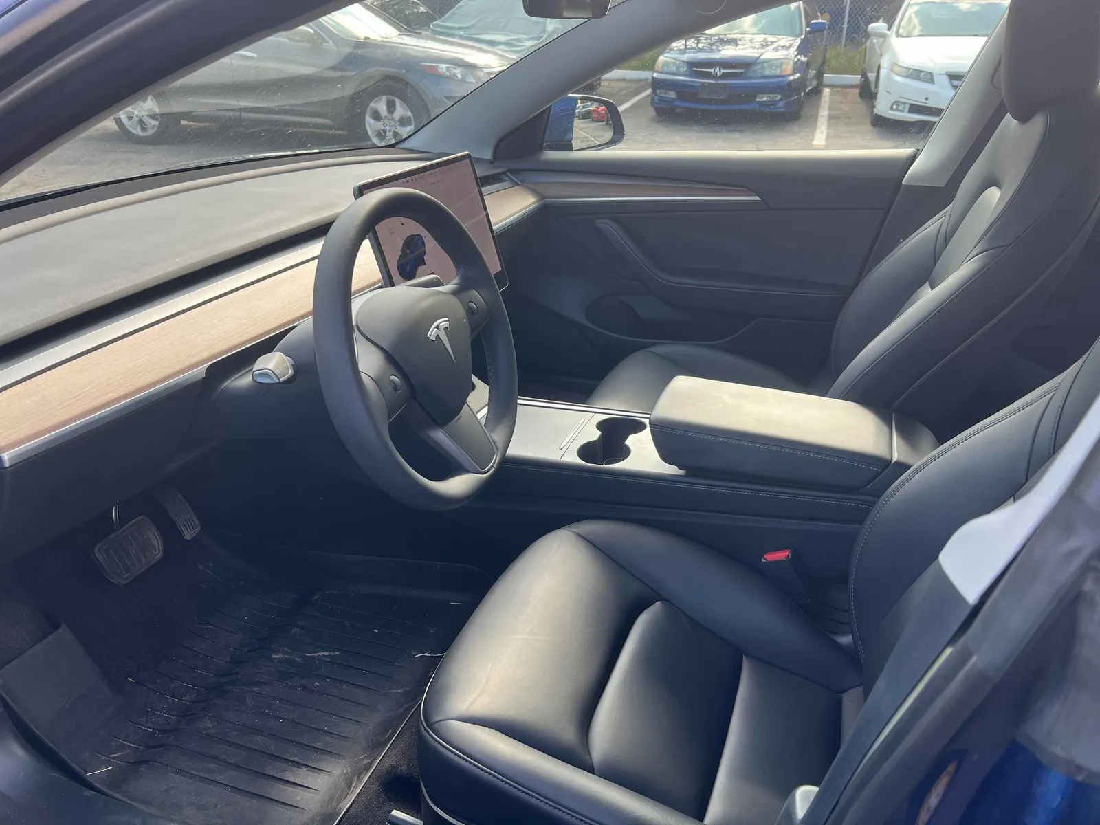 Interior driver side
