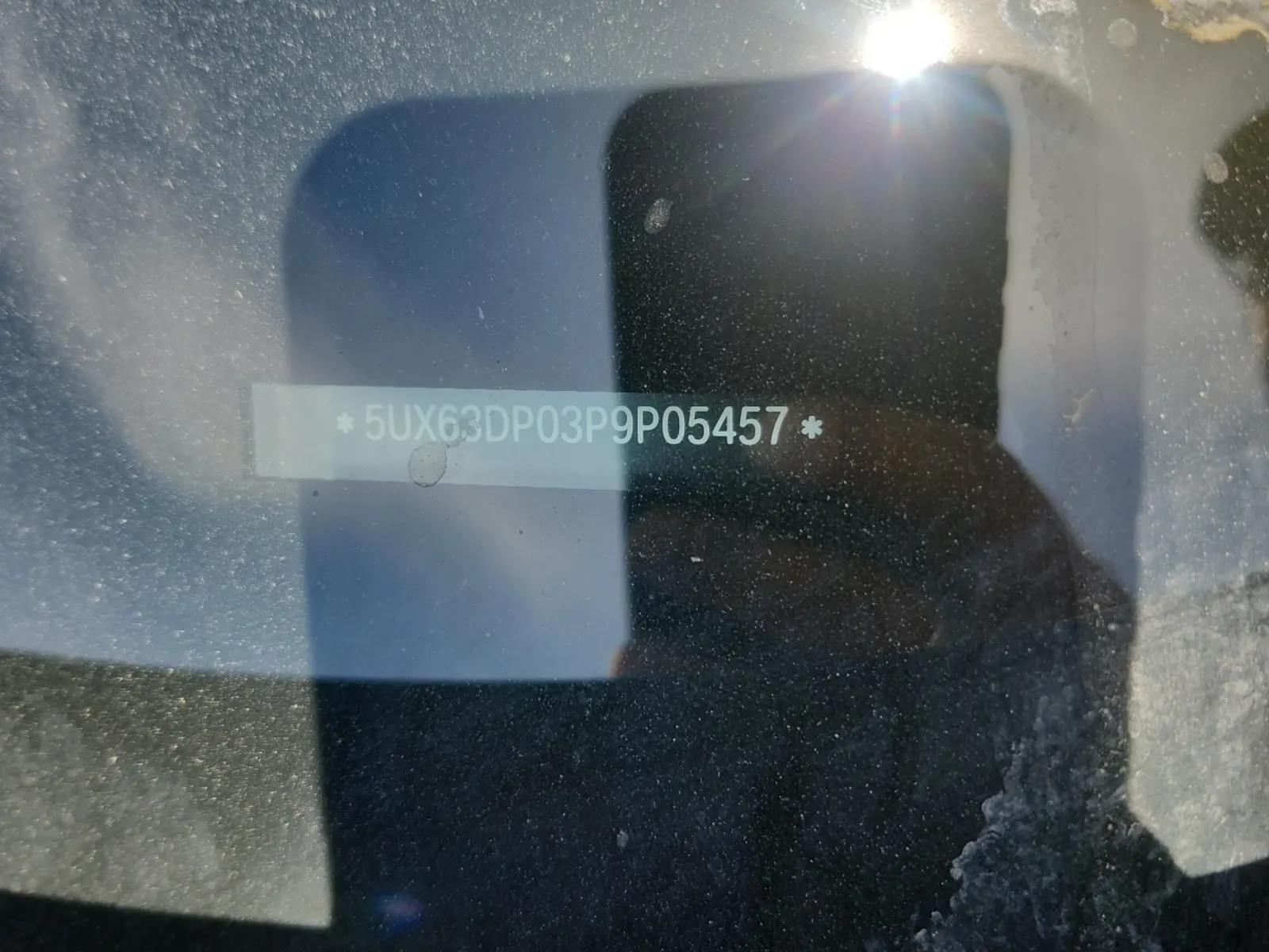 Dash VIN Plate Photo