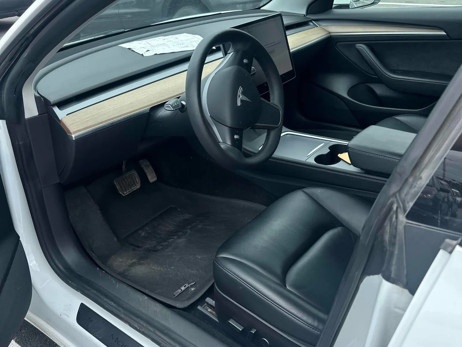 Interior driver side