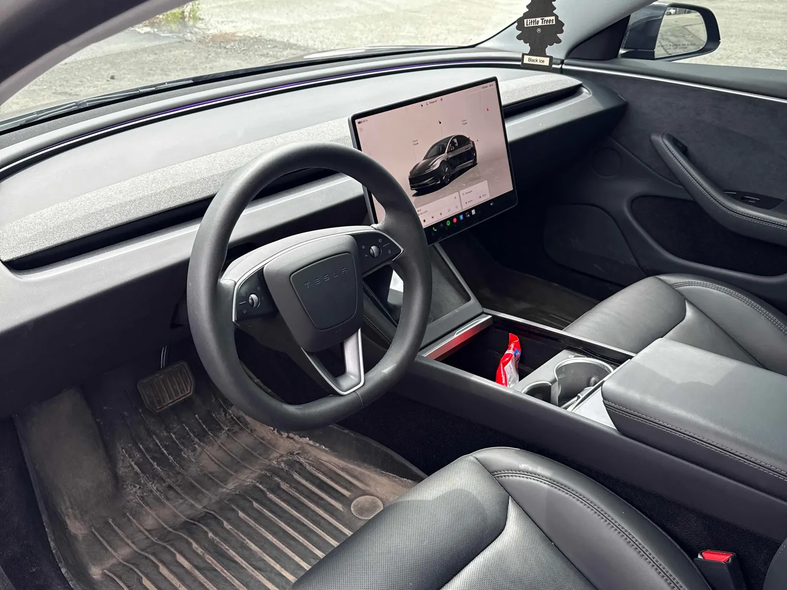Interior driver side