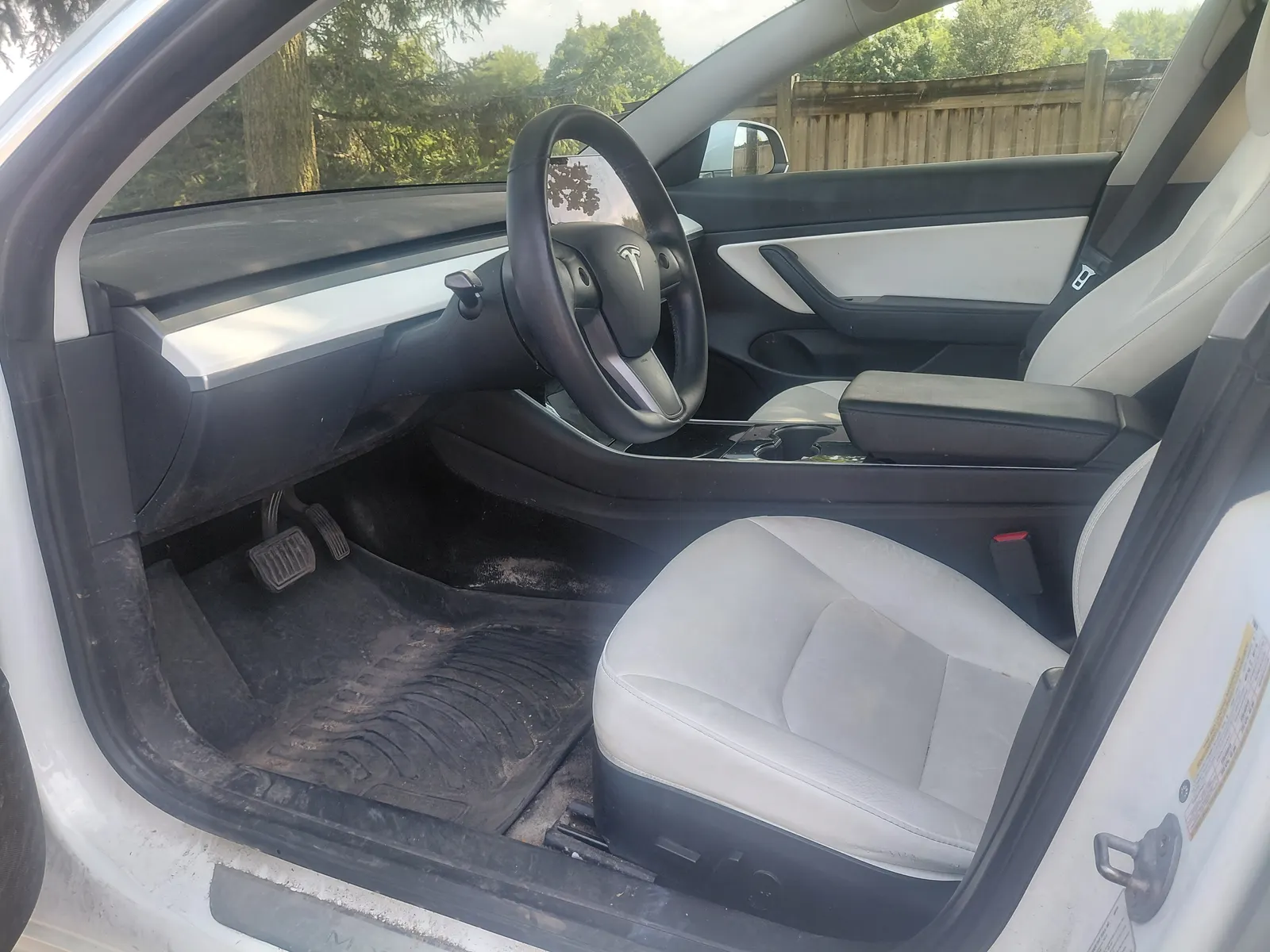 Interior driver side
