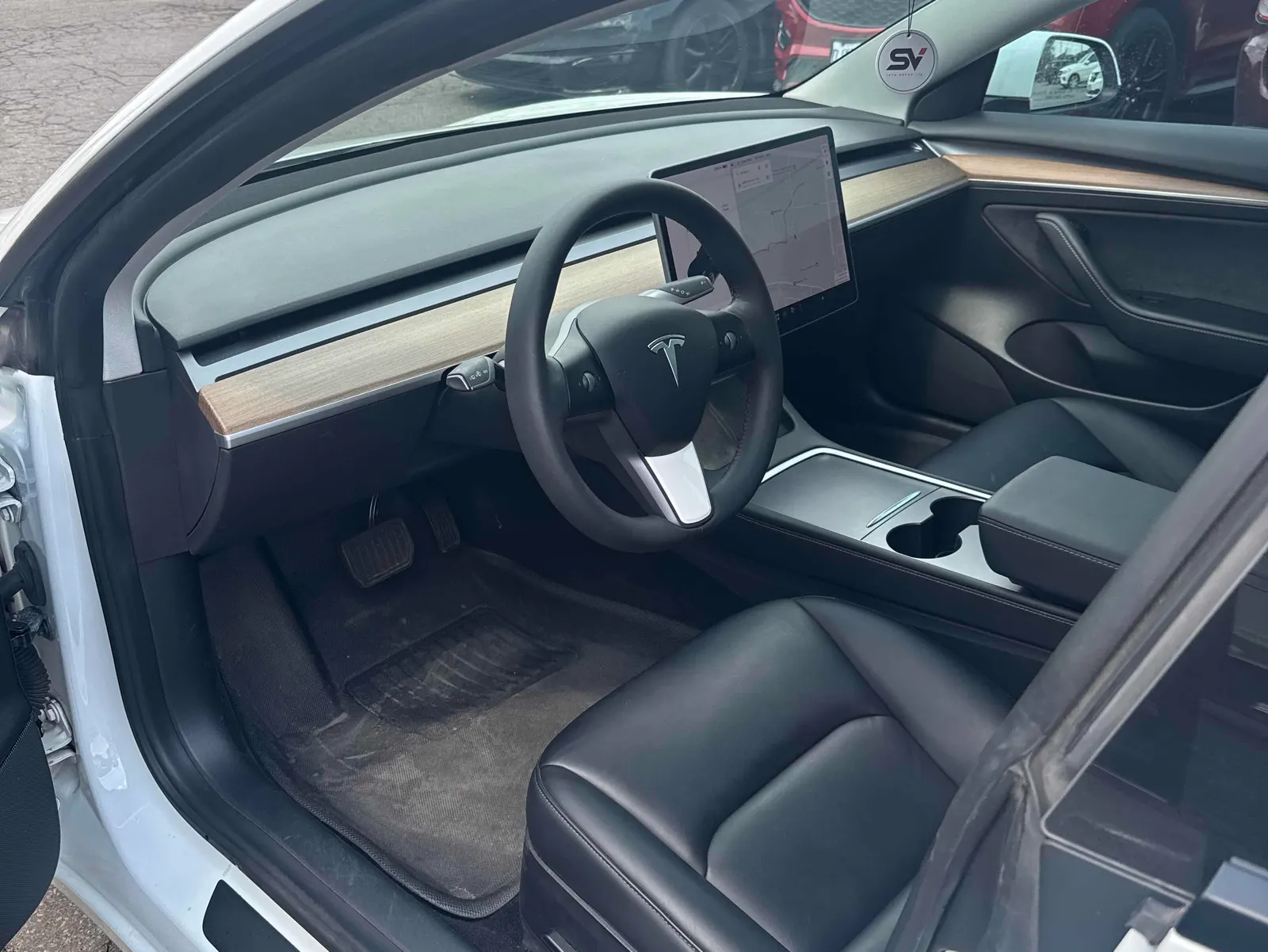 Interior driver side