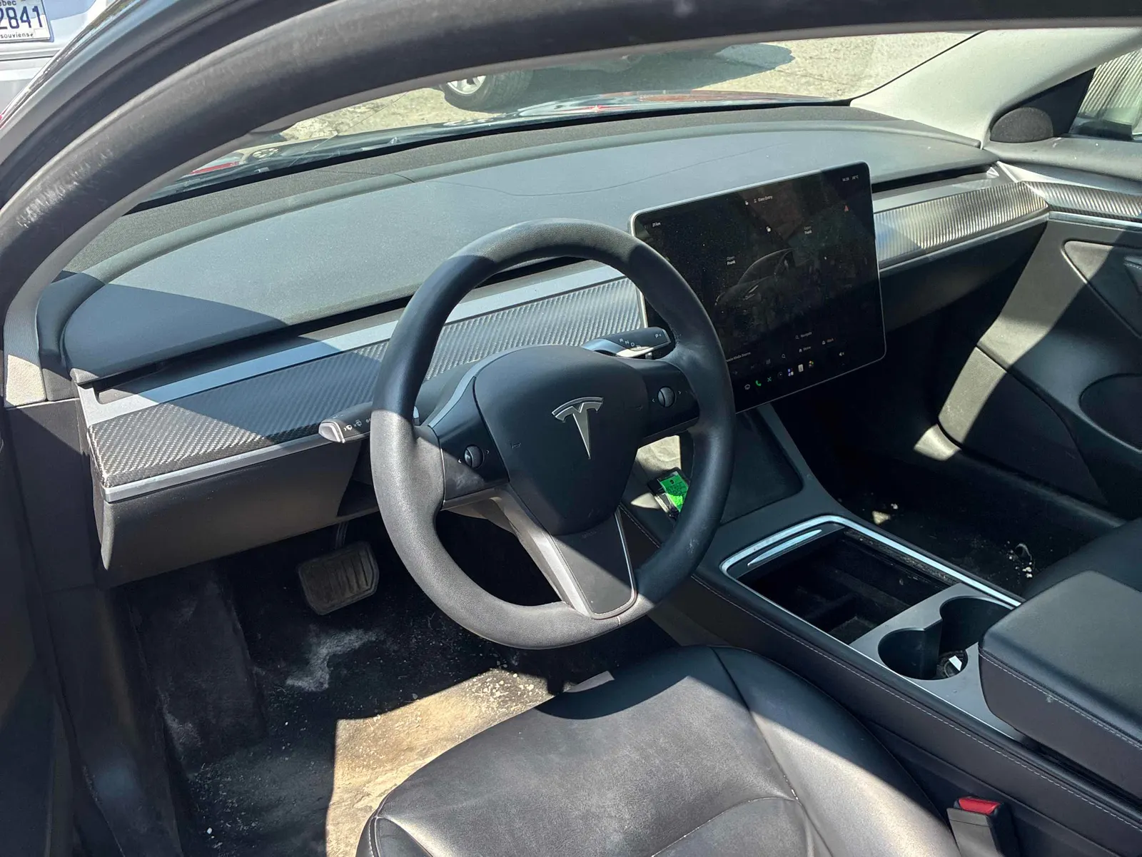 Interior driver side