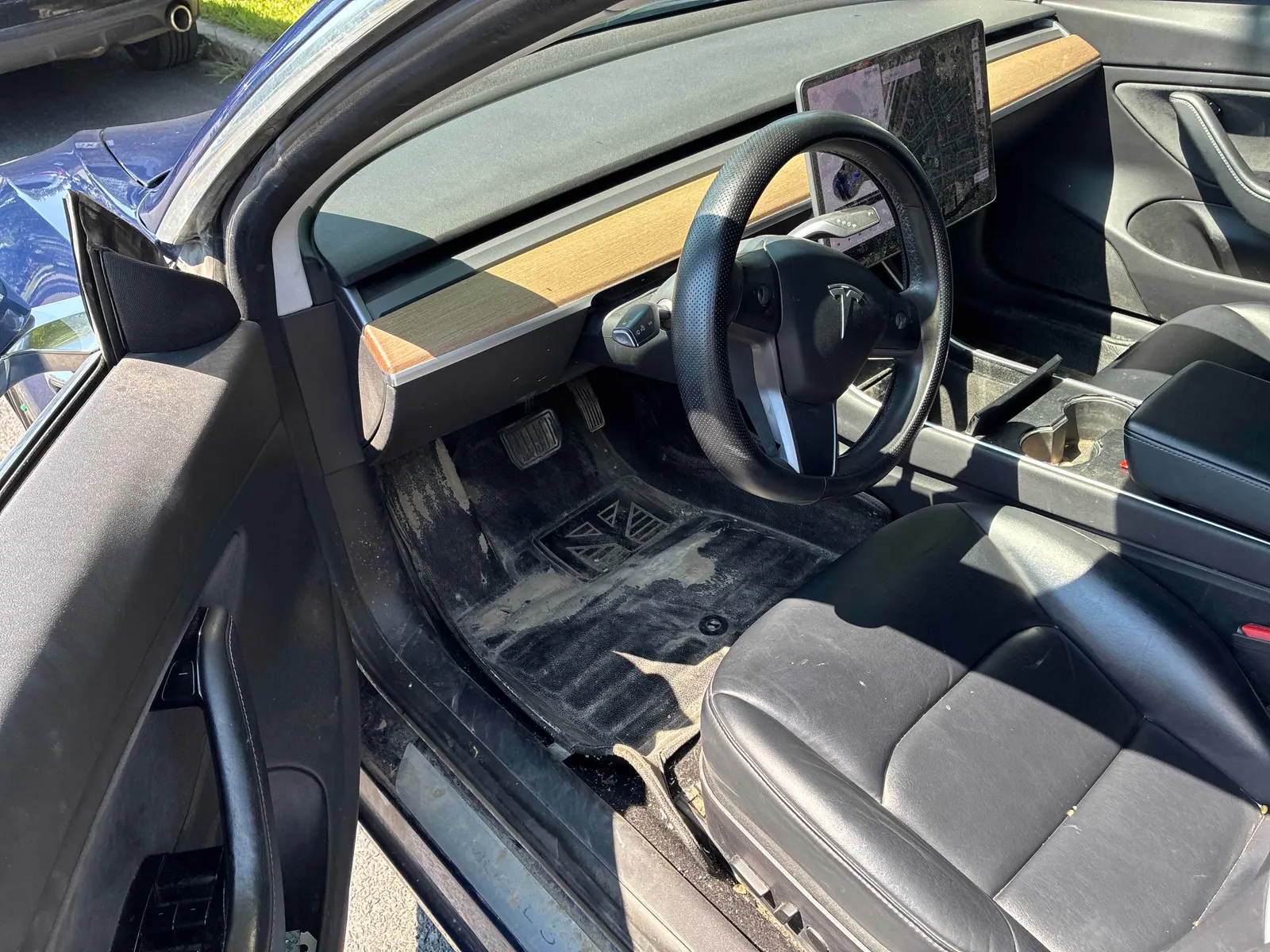 Interior driver side