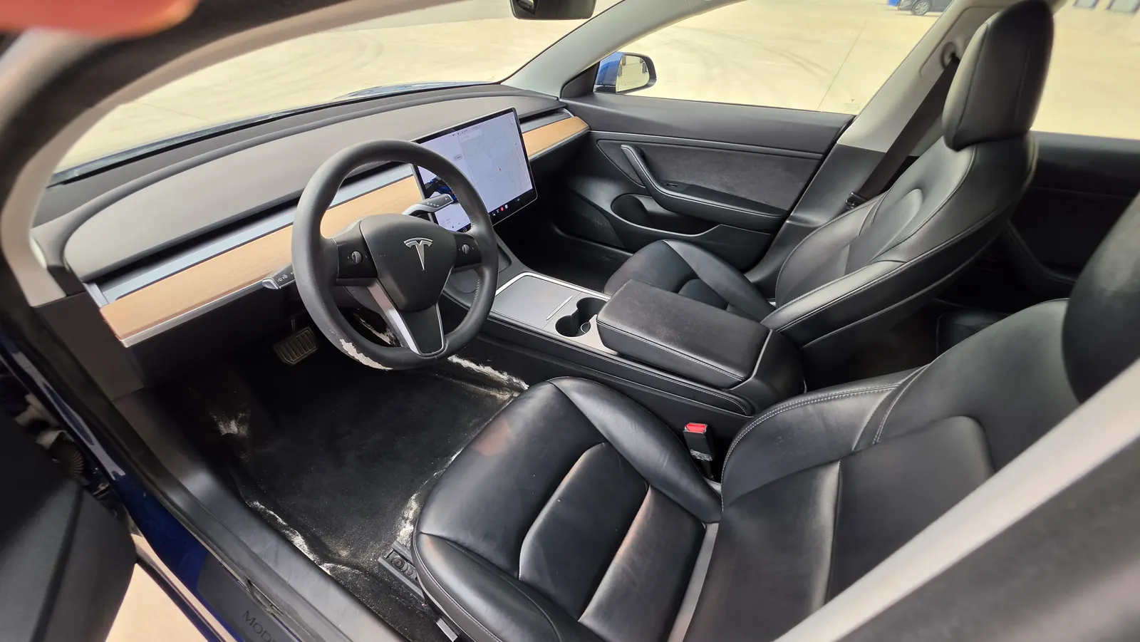 Interior driver side