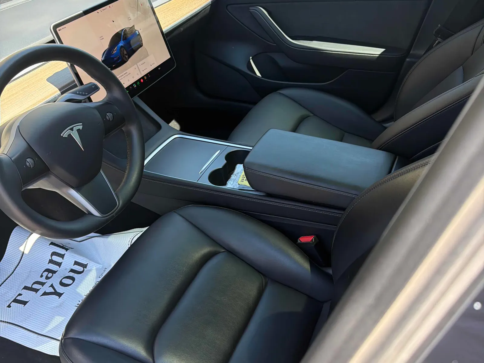 Interior driver side