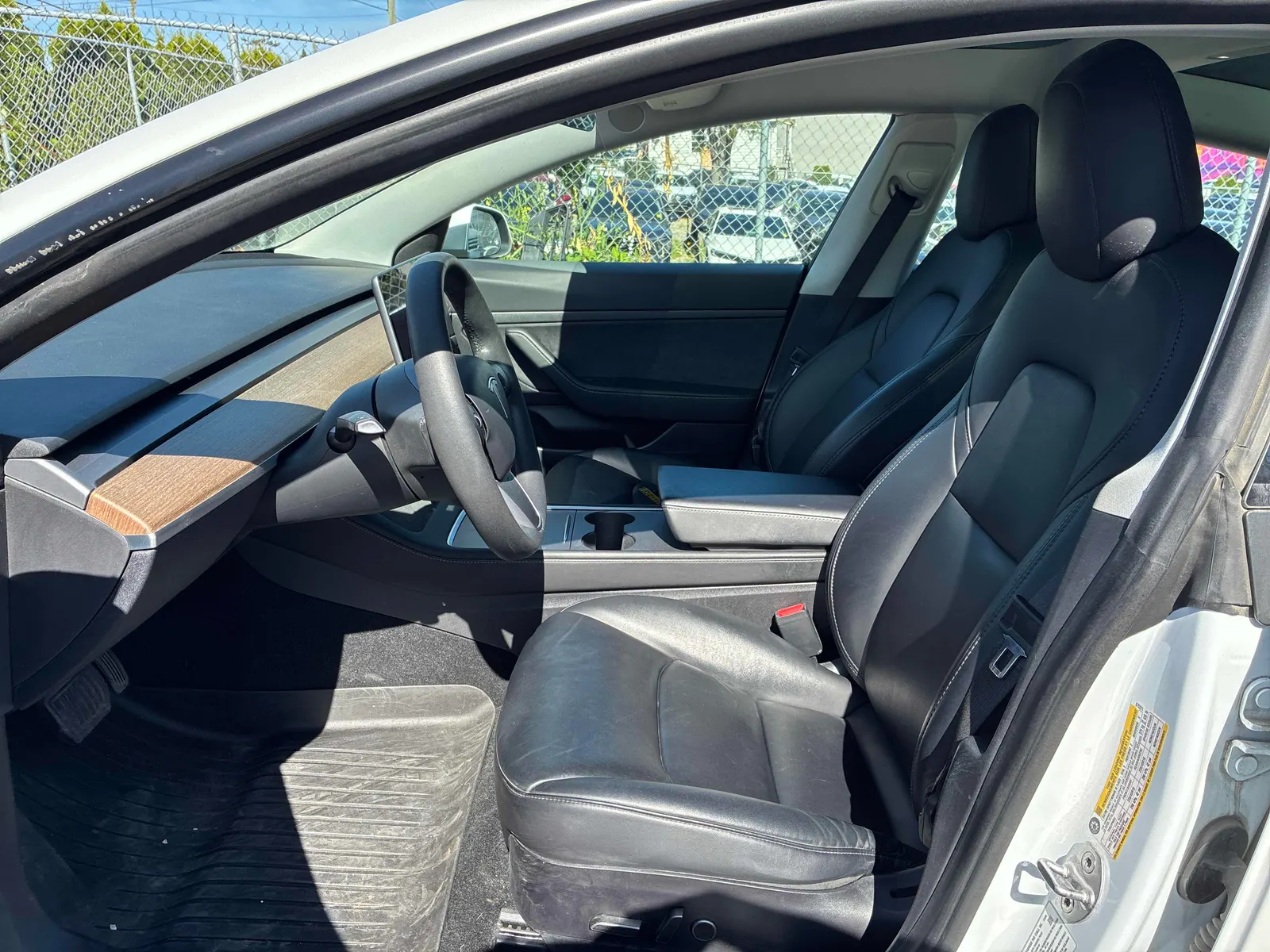 Interior driver side