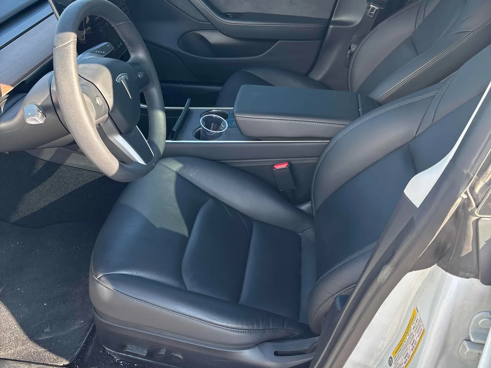 Interior driver side