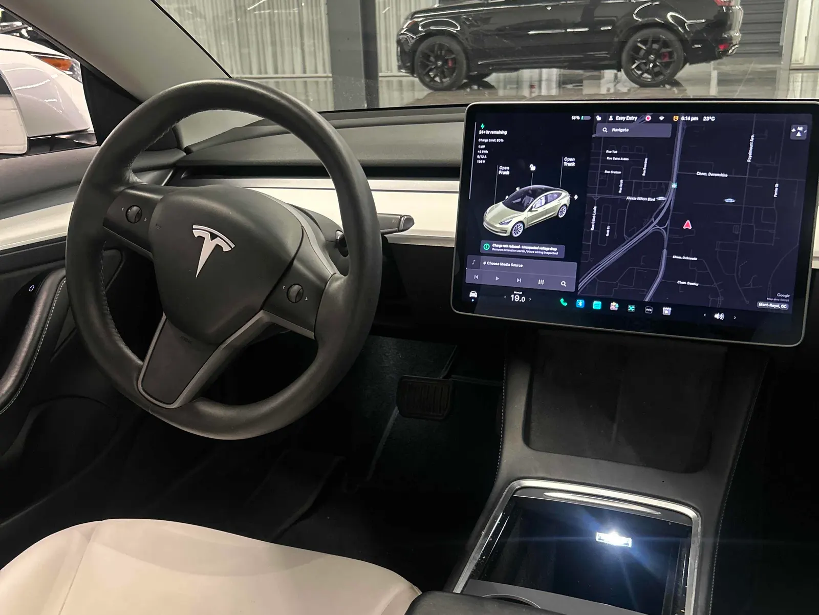 Interior driver side