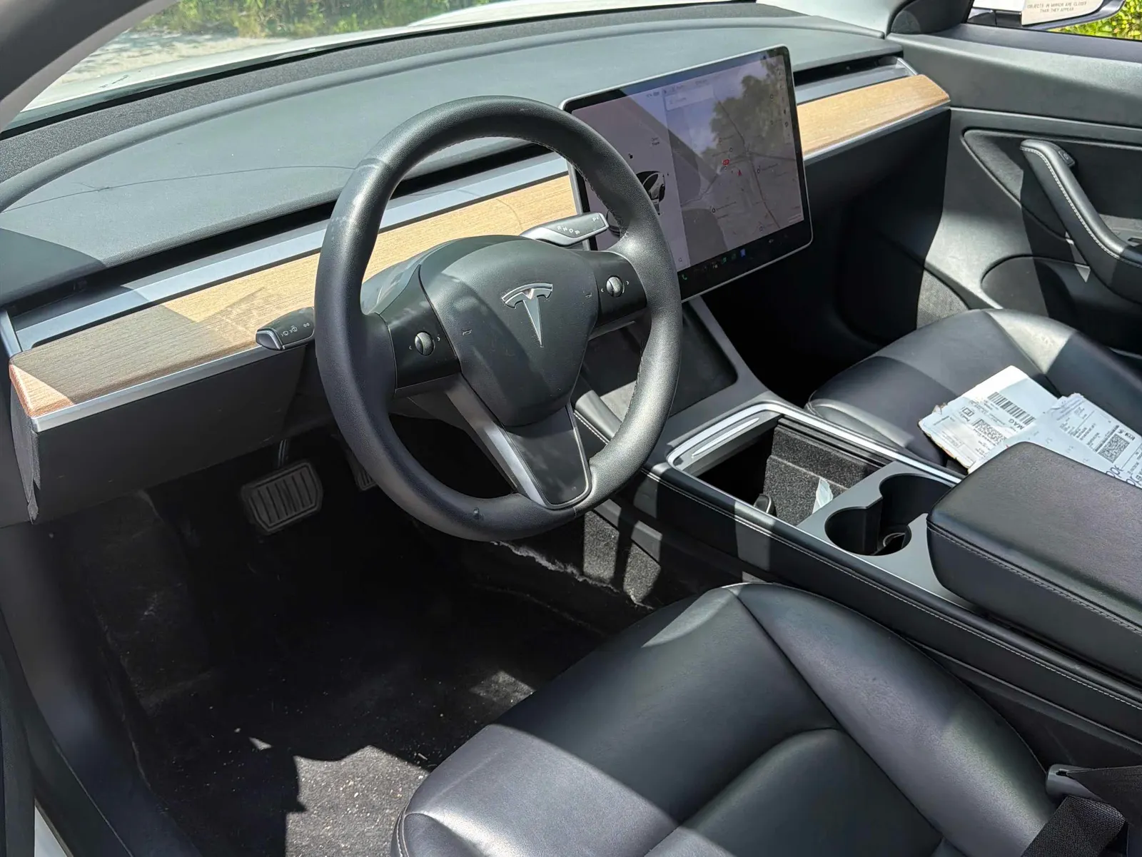 Interior driver side