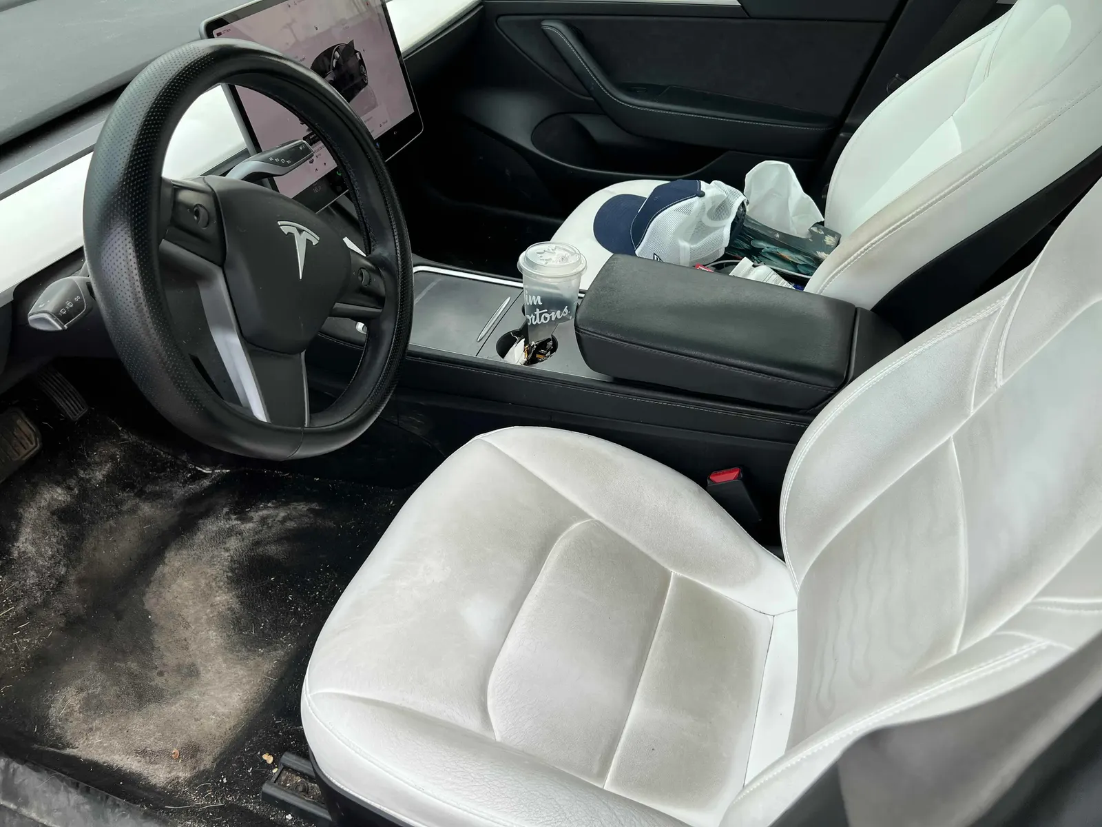 Interior driver side