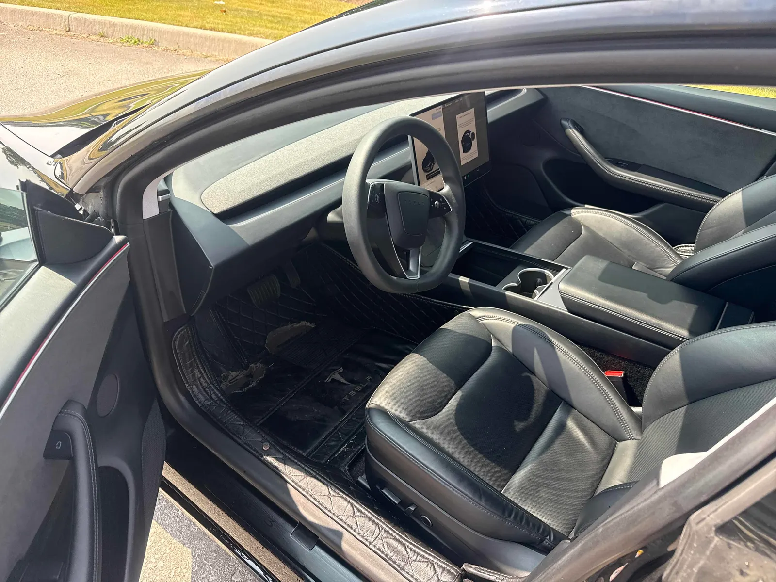 Interior driver side
