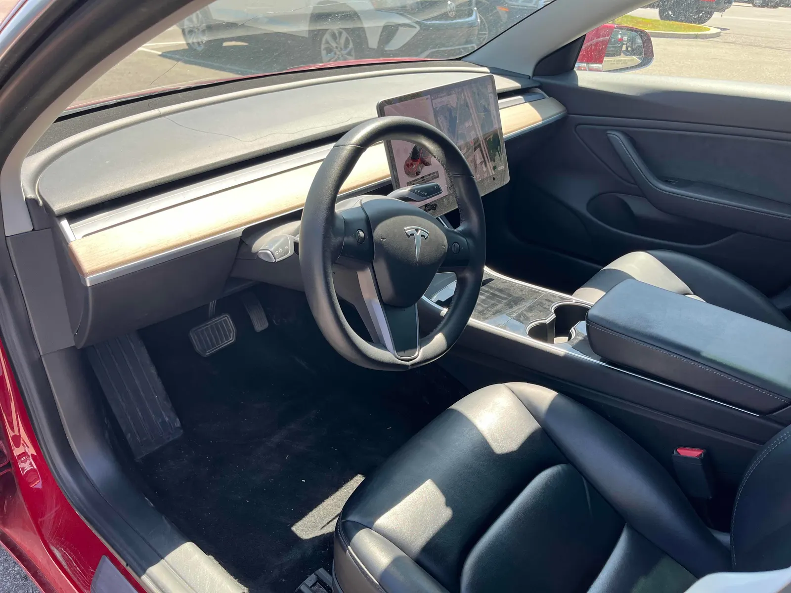 Interior driver side