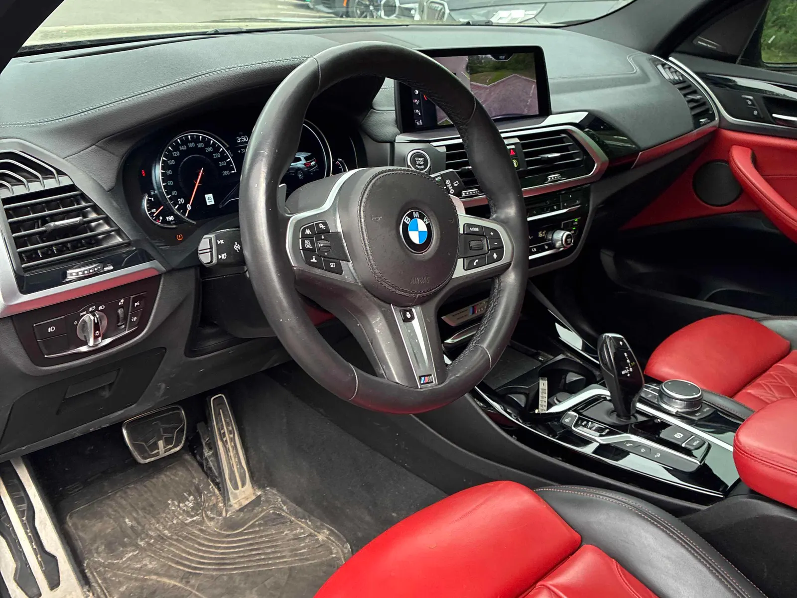 Interior driver side