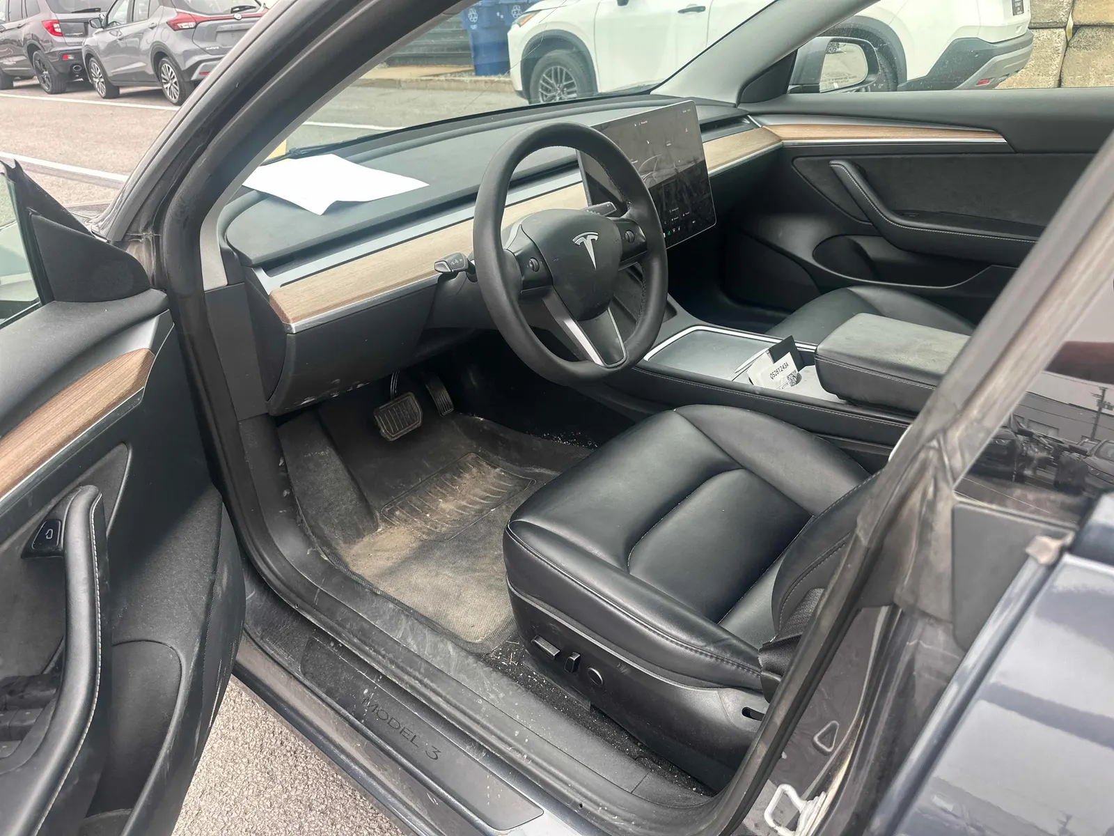 Interior driver side