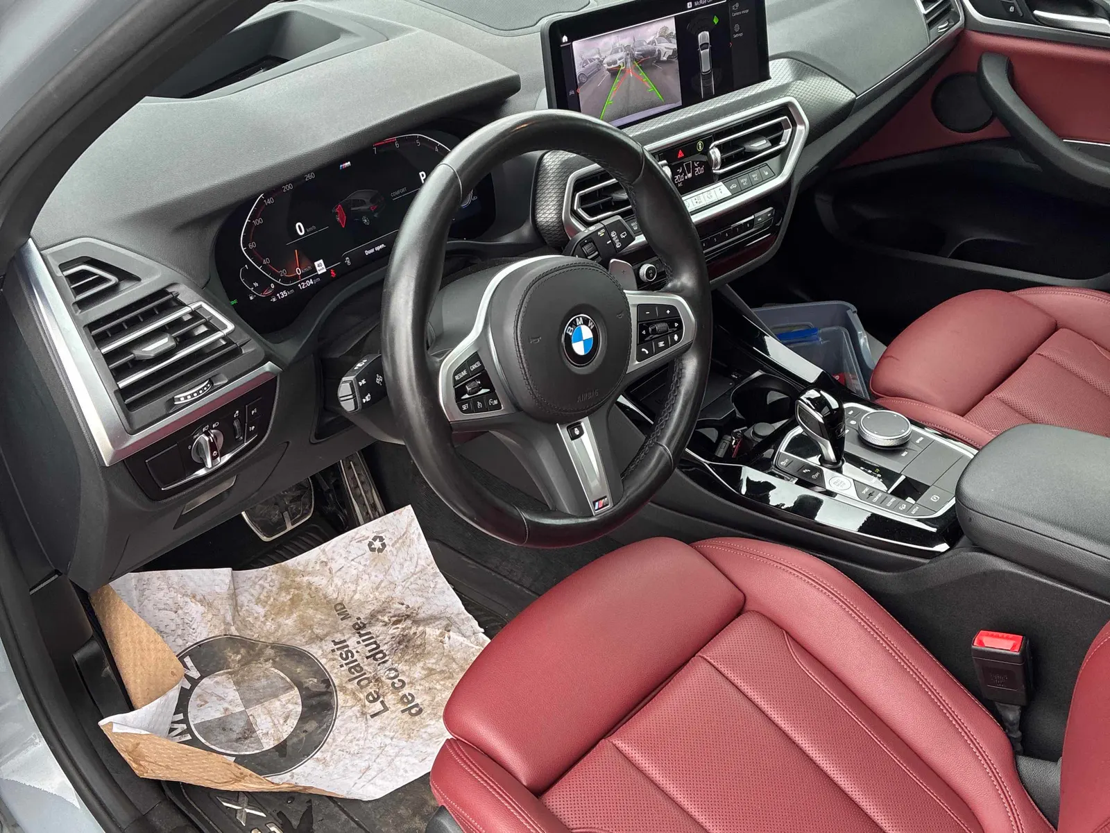 Interior driver side