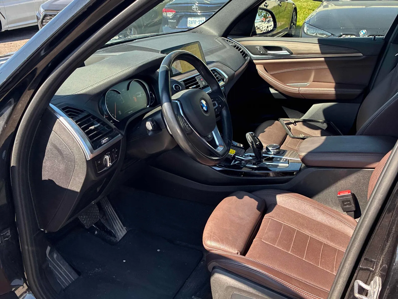 Interior driver side