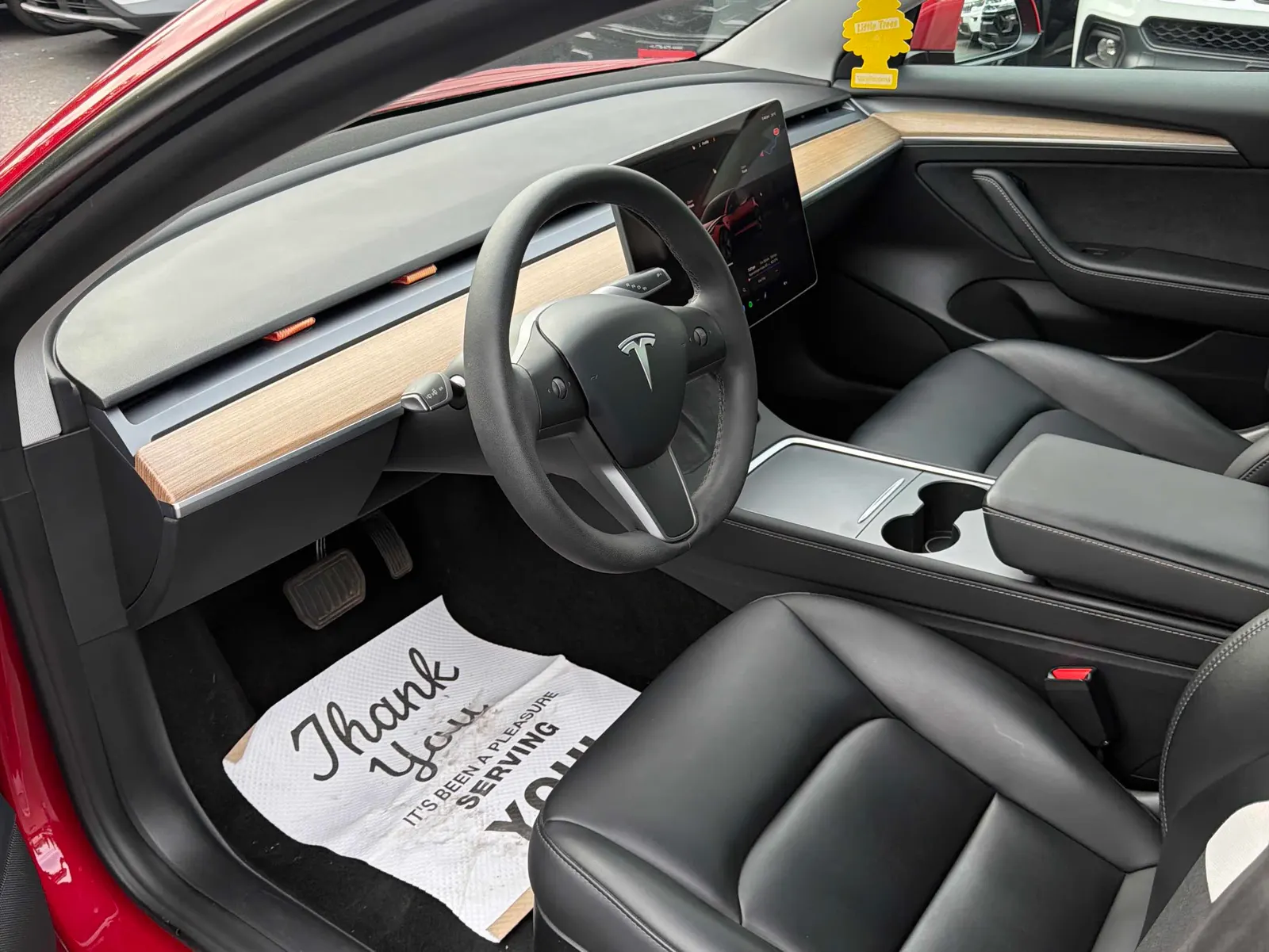 Interior driver side