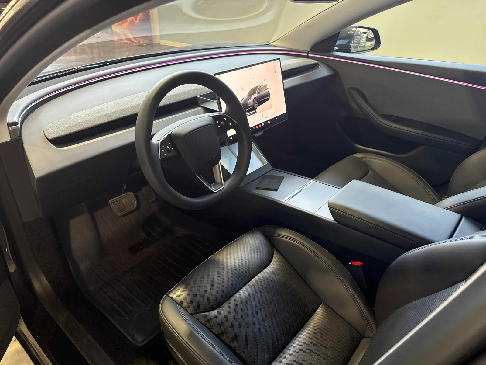 Interior driver side