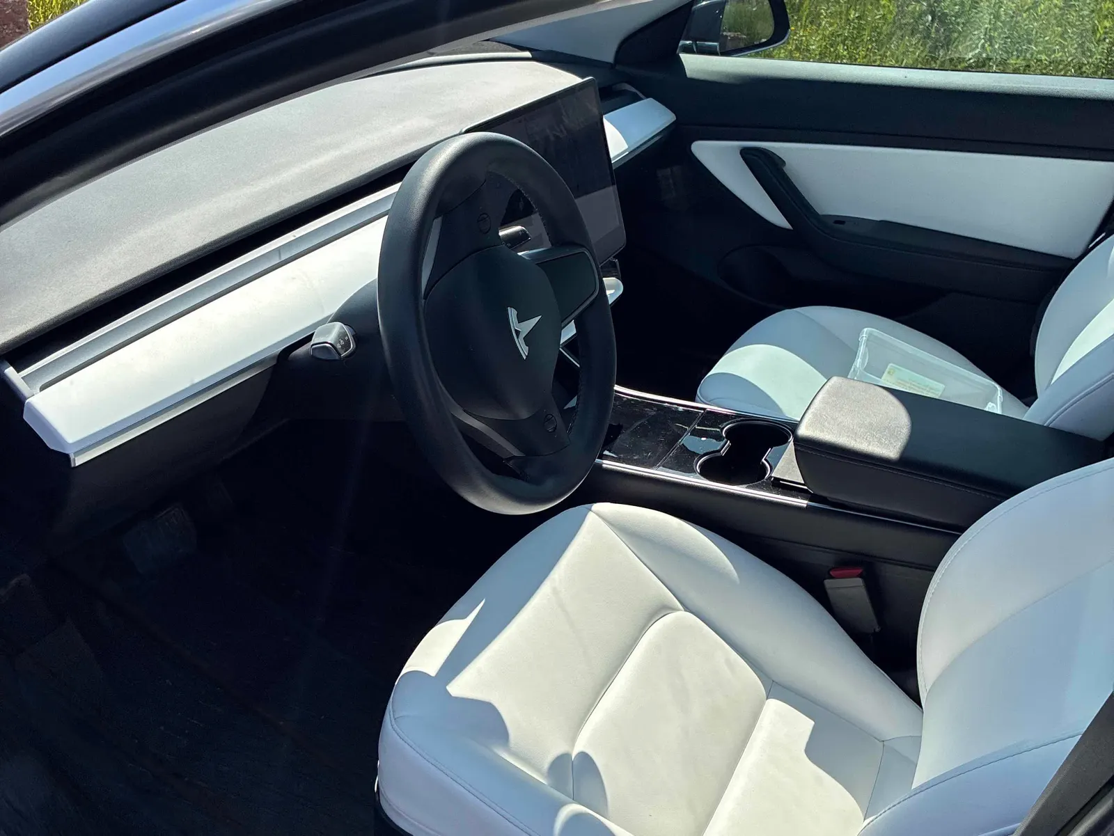 Interior driver side