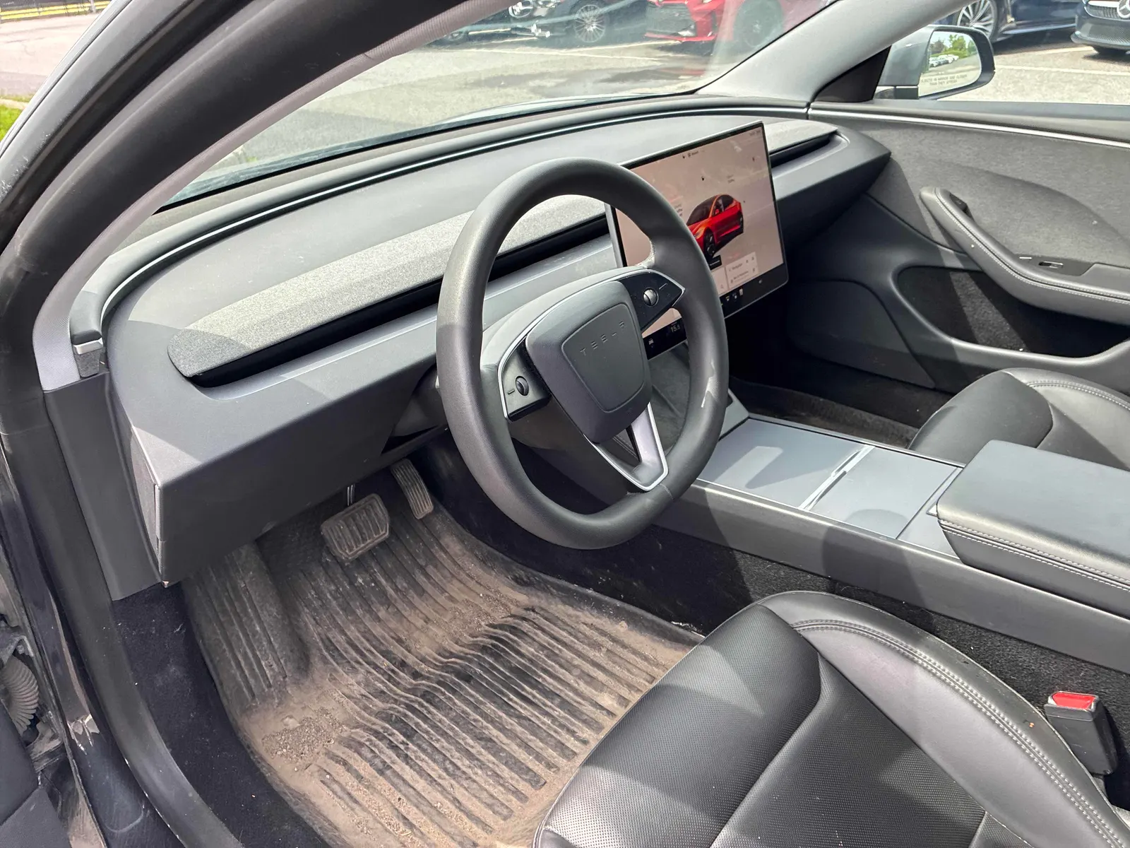 Interior driver side
