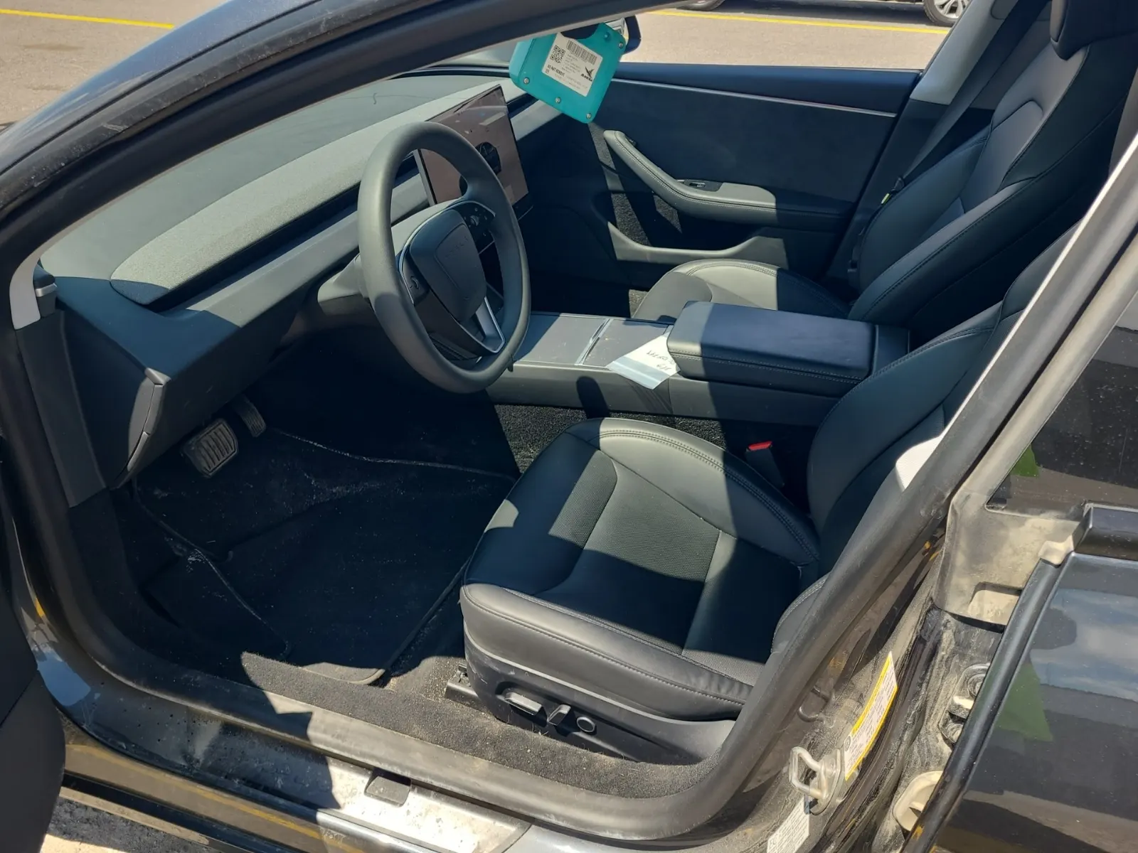 Interior driver side