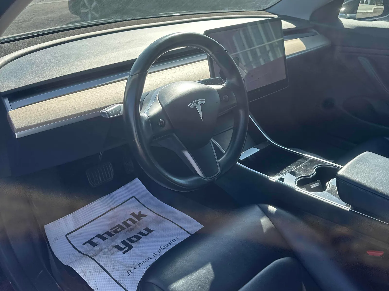 Interior driver side