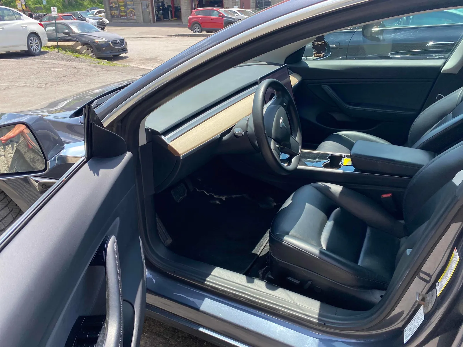 Interior driver side