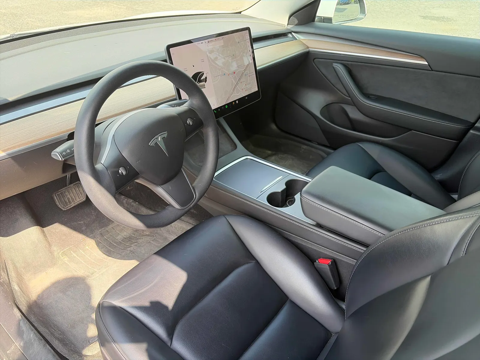 Interior driver side