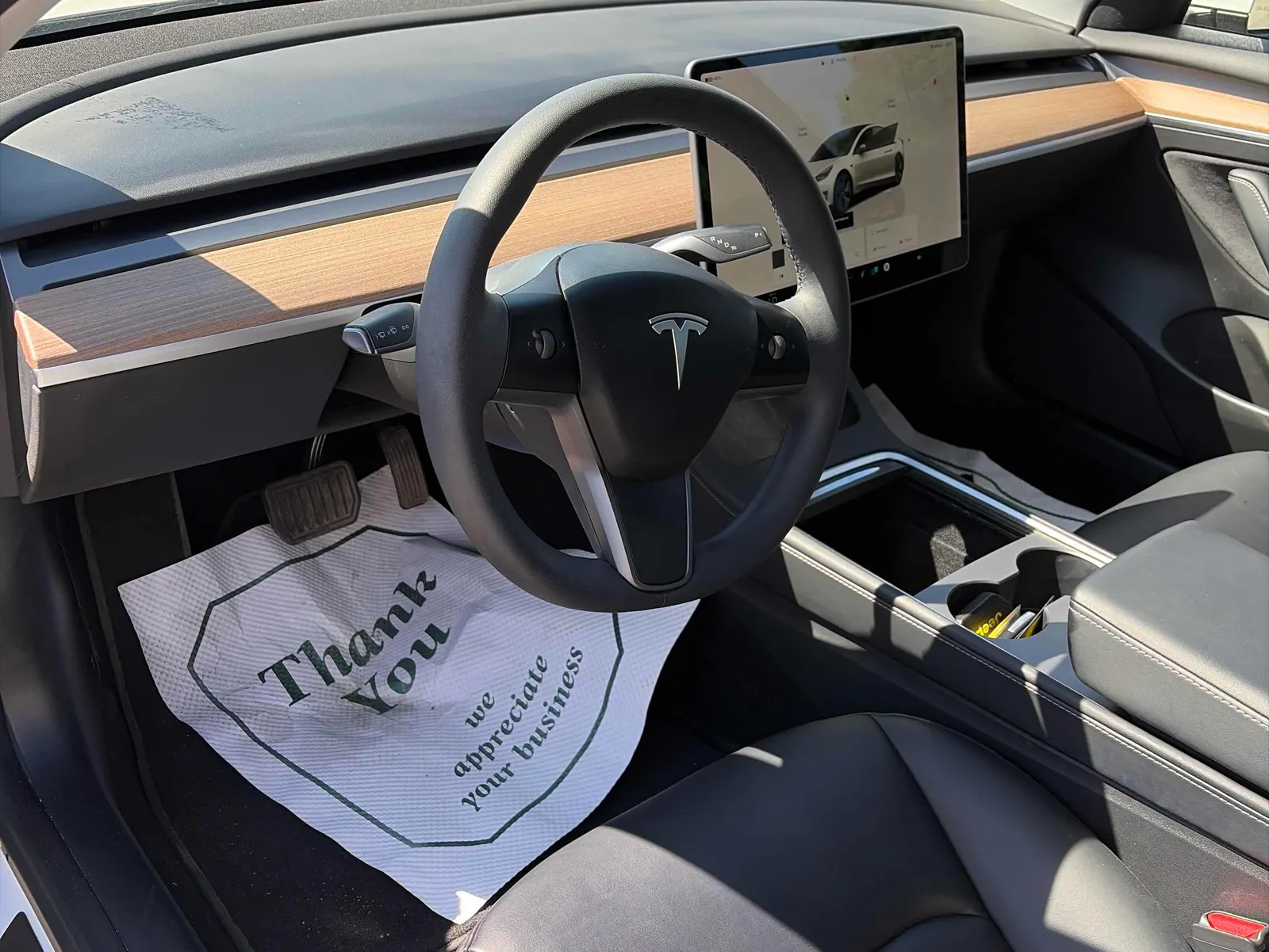 Interior driver side