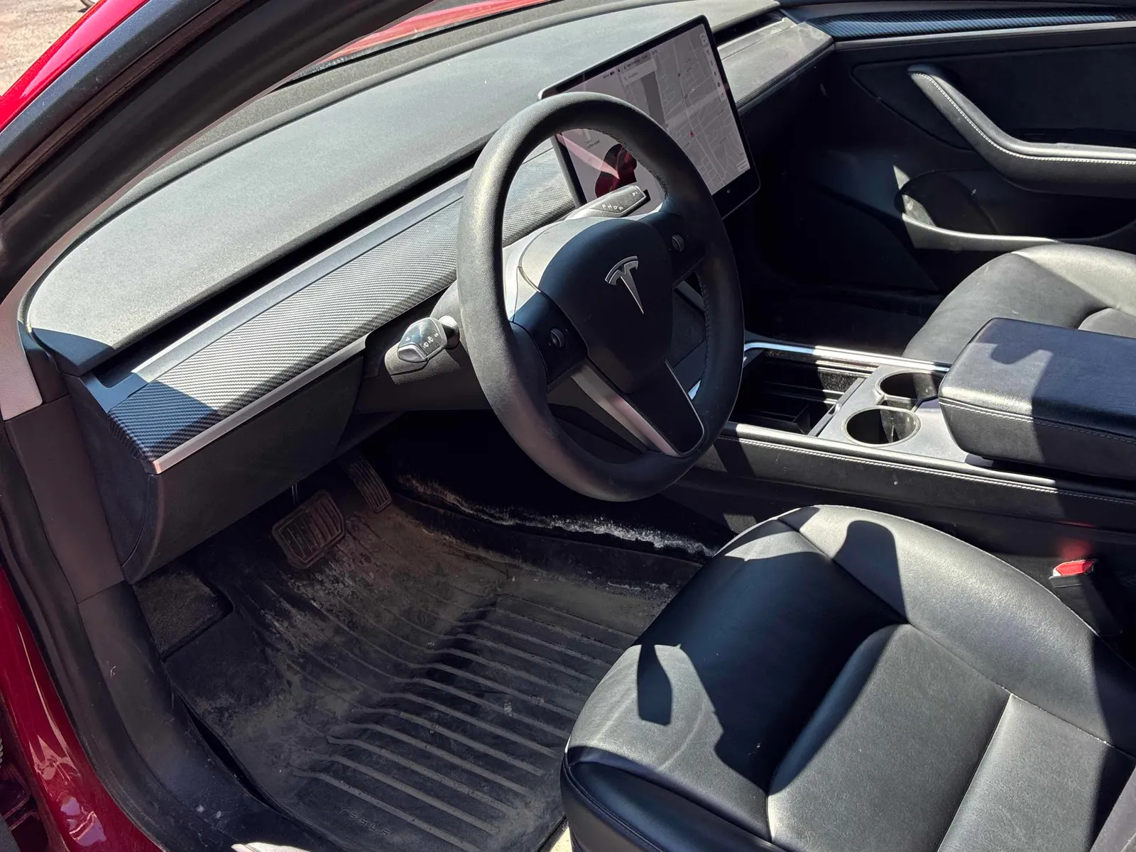 Interior driver side