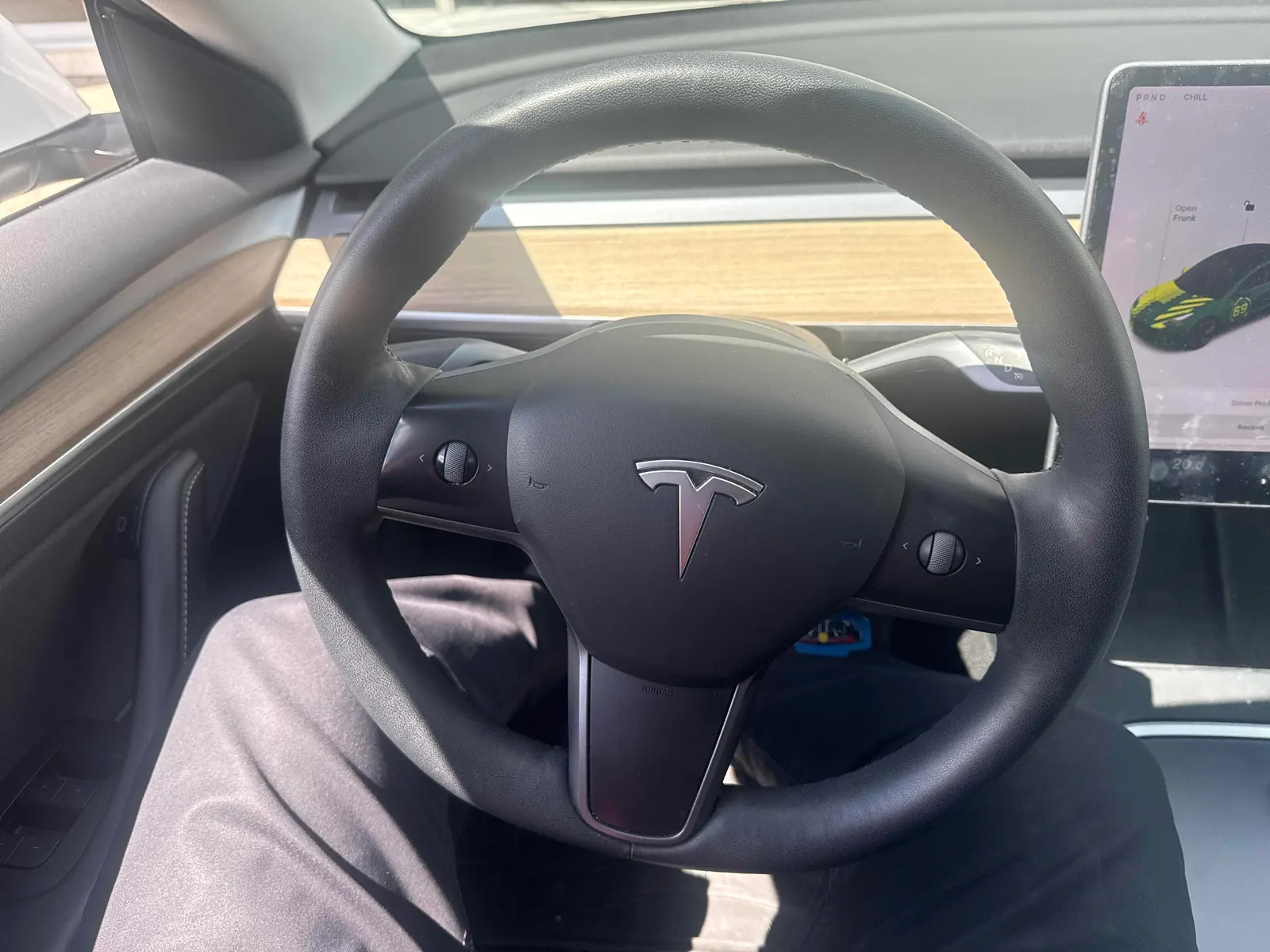 Interior driver side