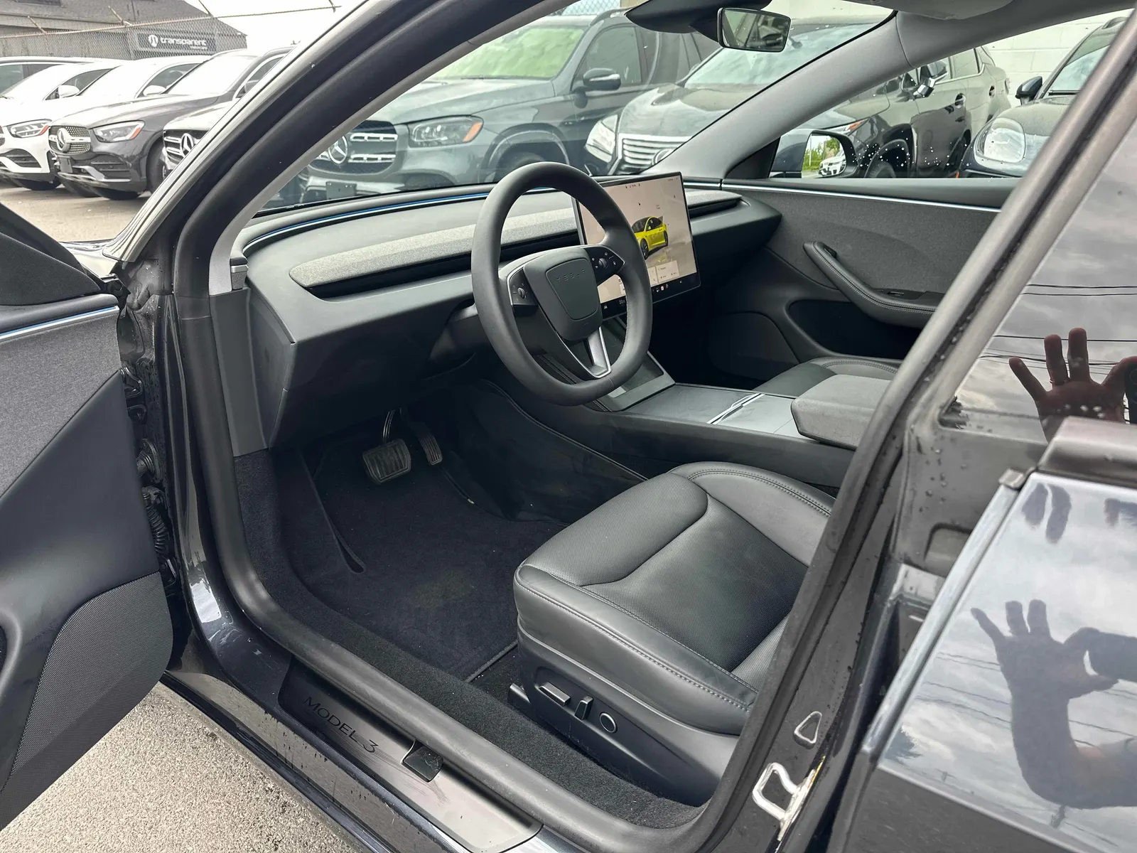 Interior driver side