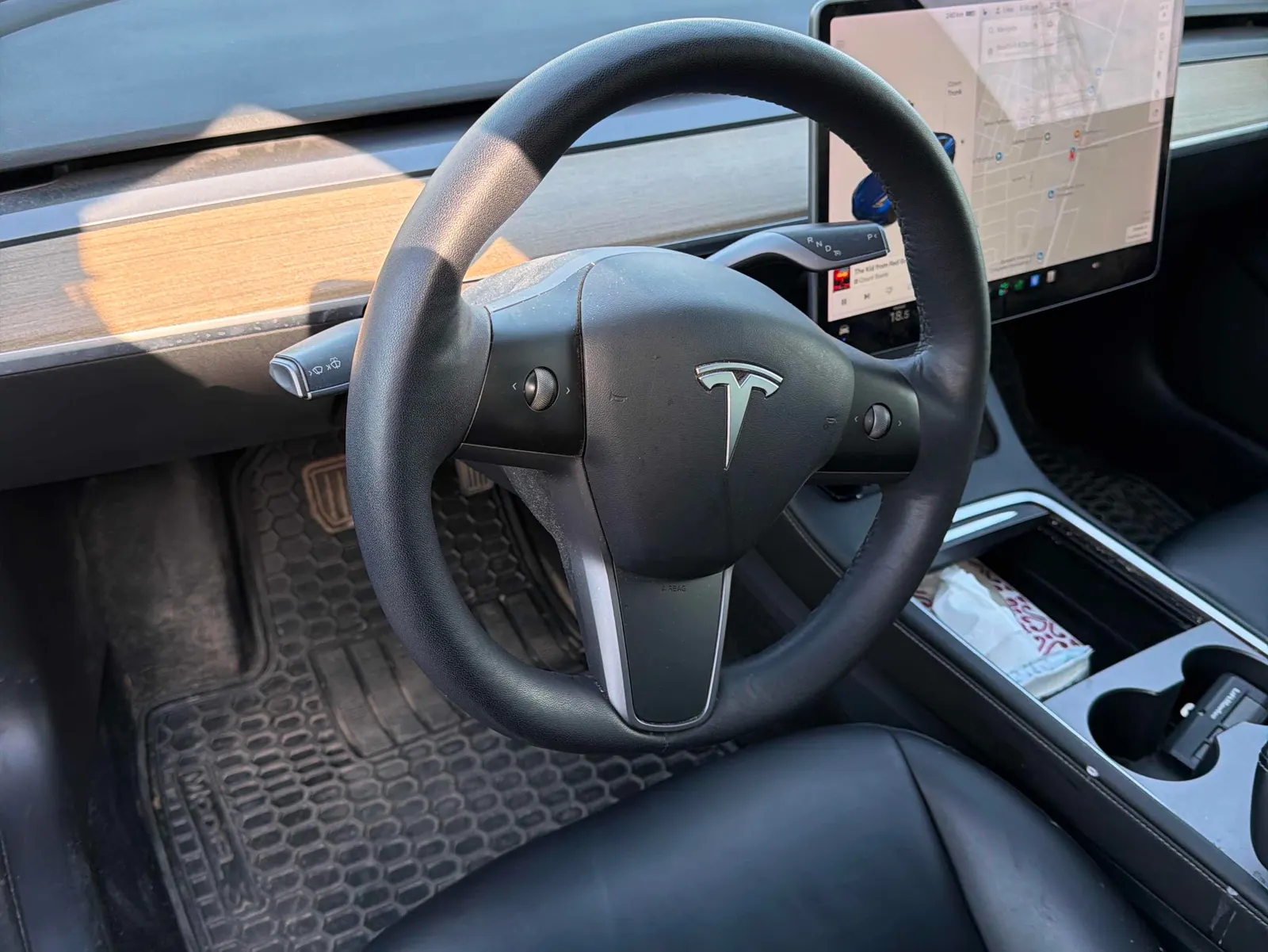 Interior driver side