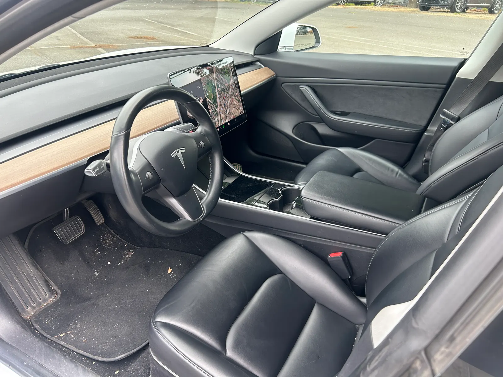 Interior driver side