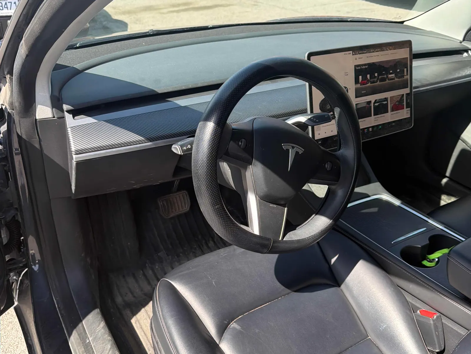 Interior driver side