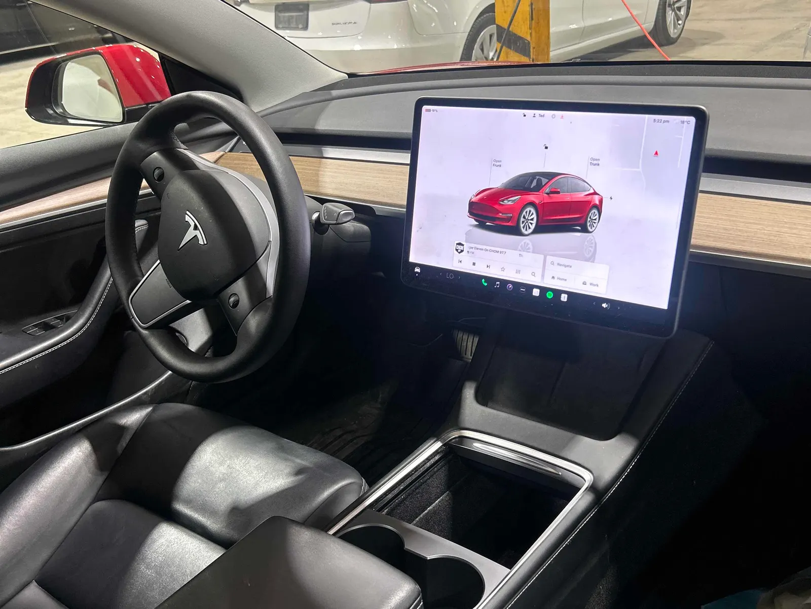 Interior driver side