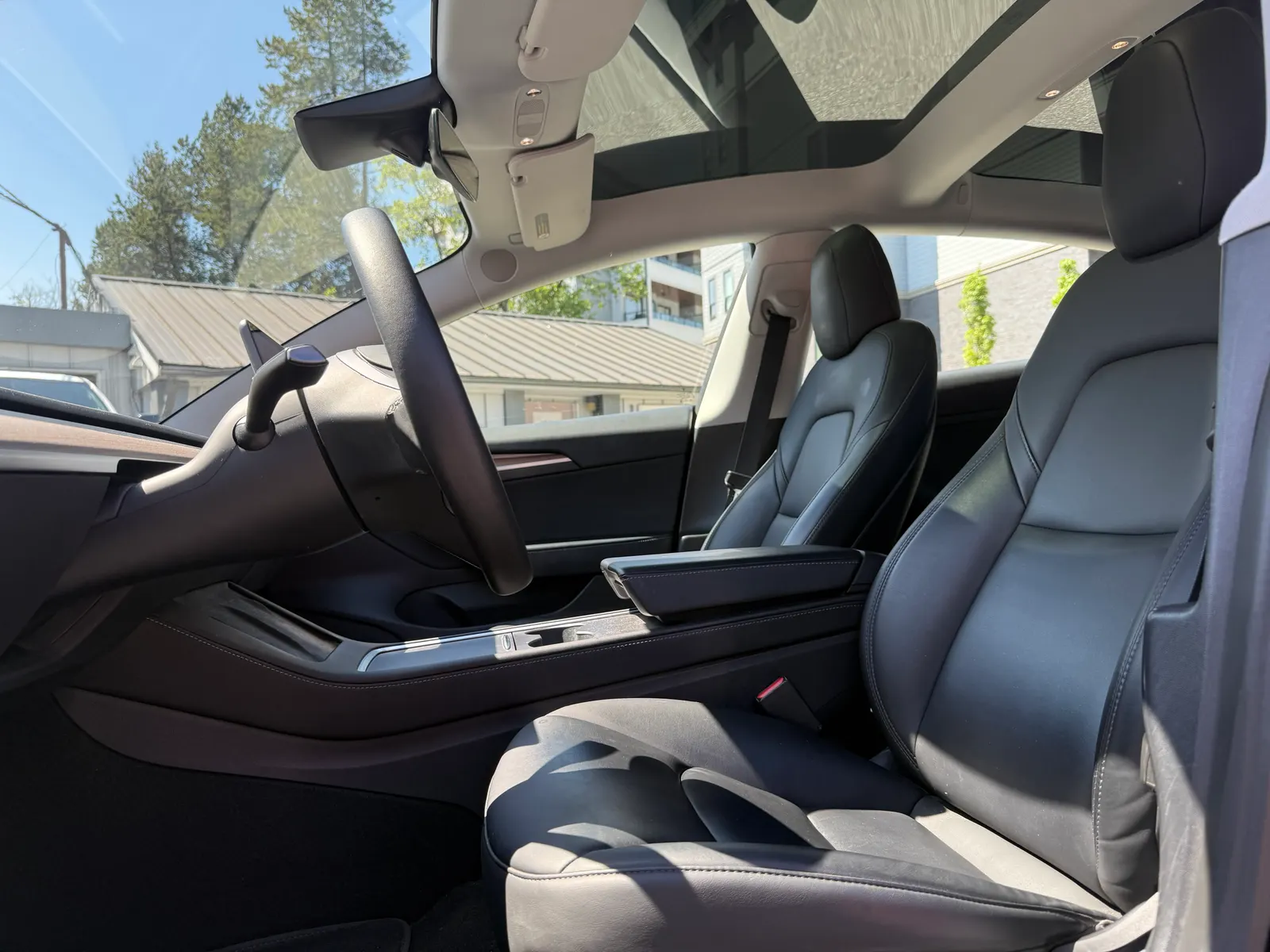 Interior driver side