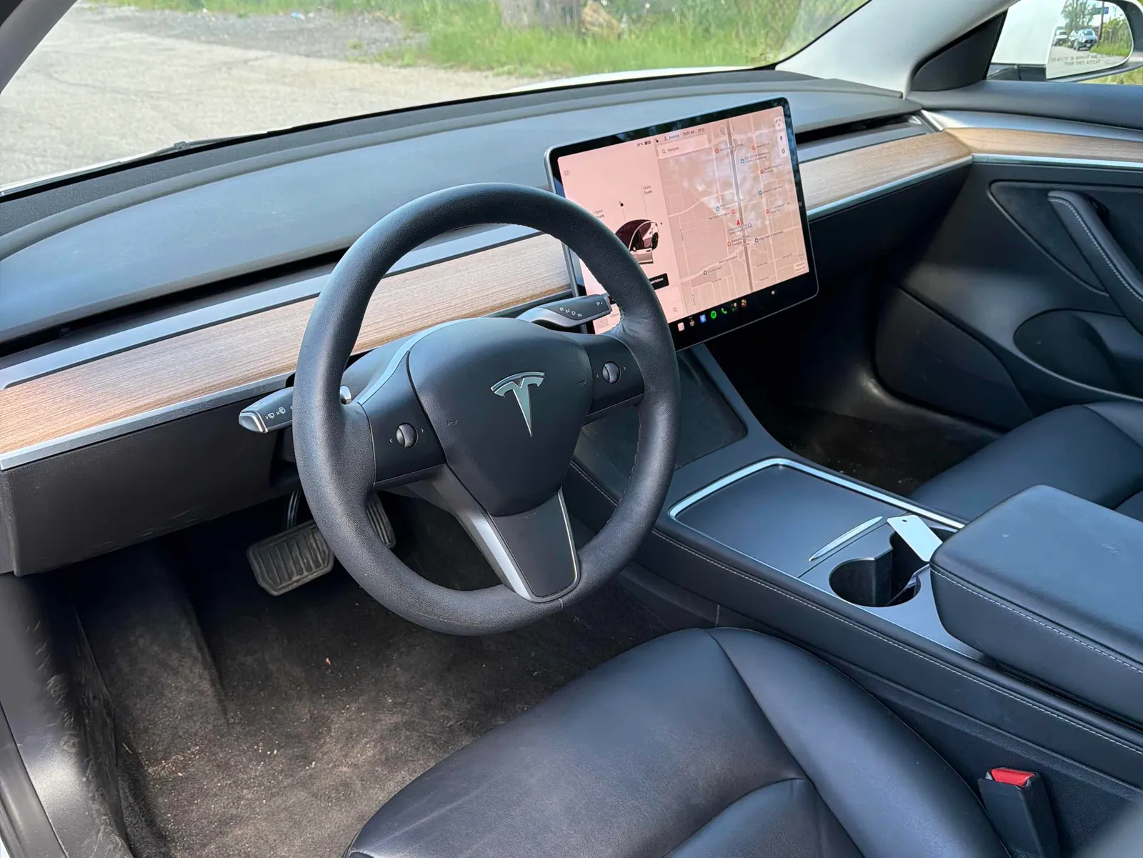 Interior driver side