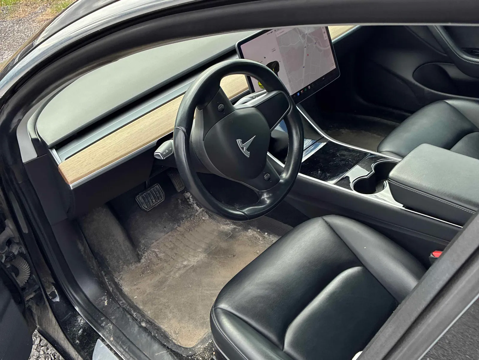 Interior driver side