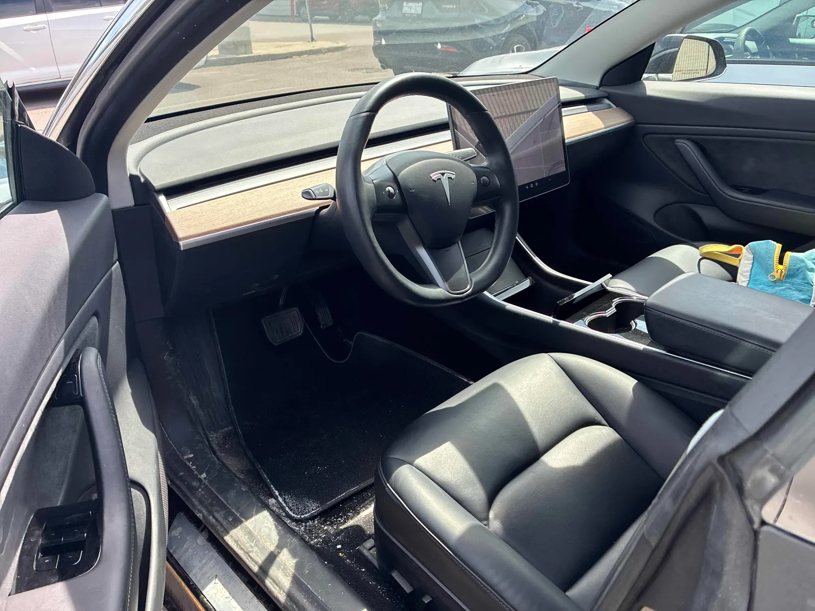Interior driver side