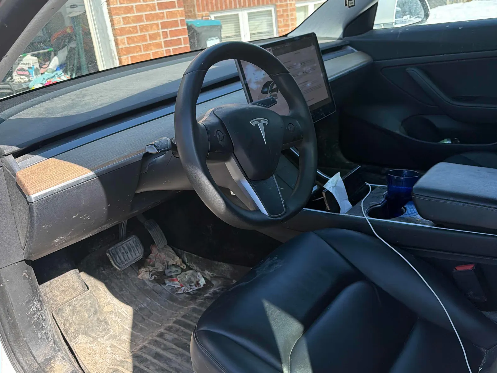 Interior driver side