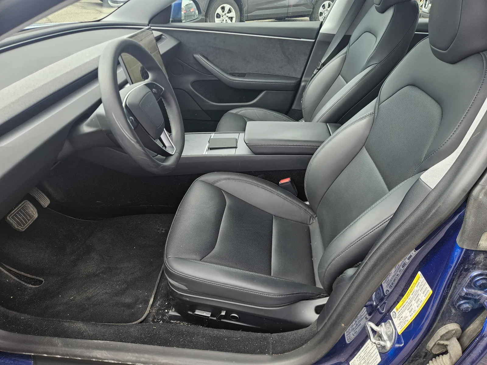 Interior driver side