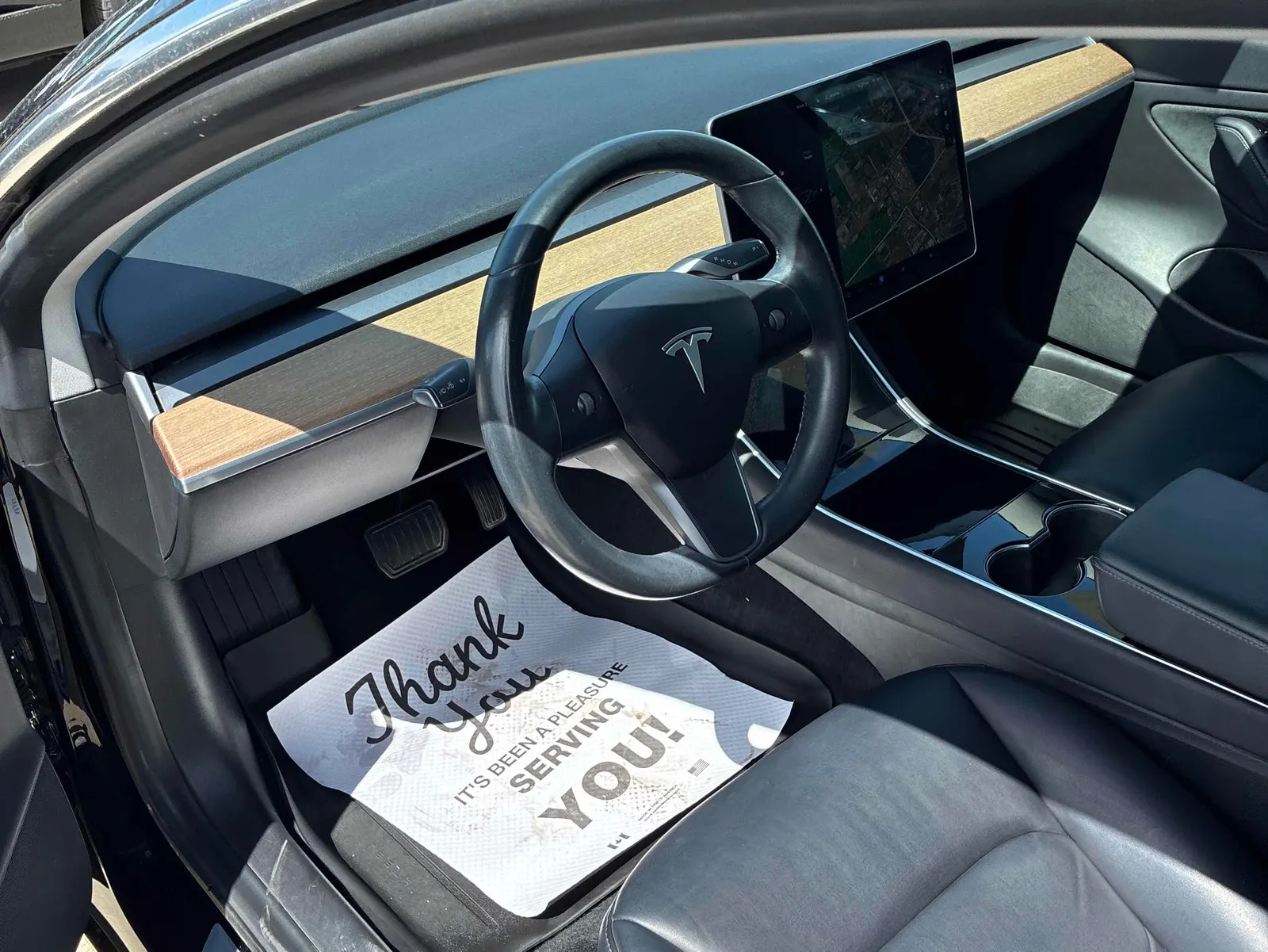 Interior driver side