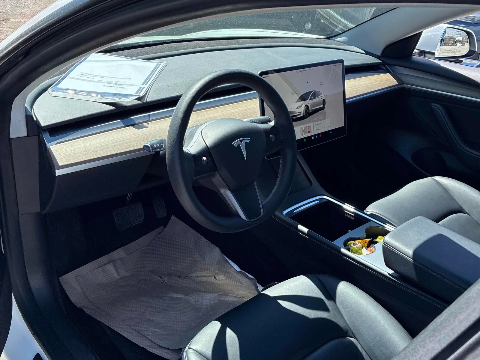 Interior driver side