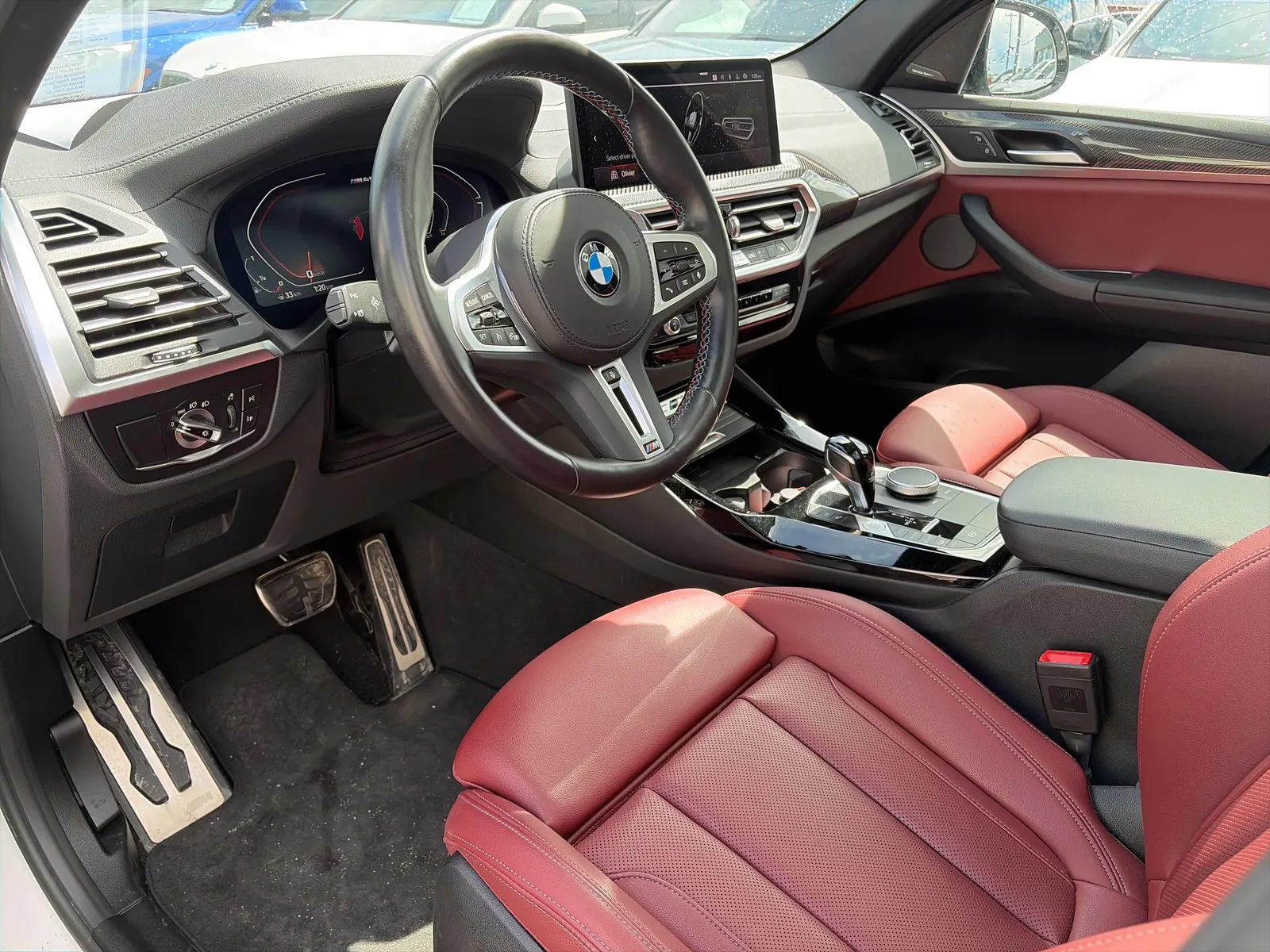 Interior driver side