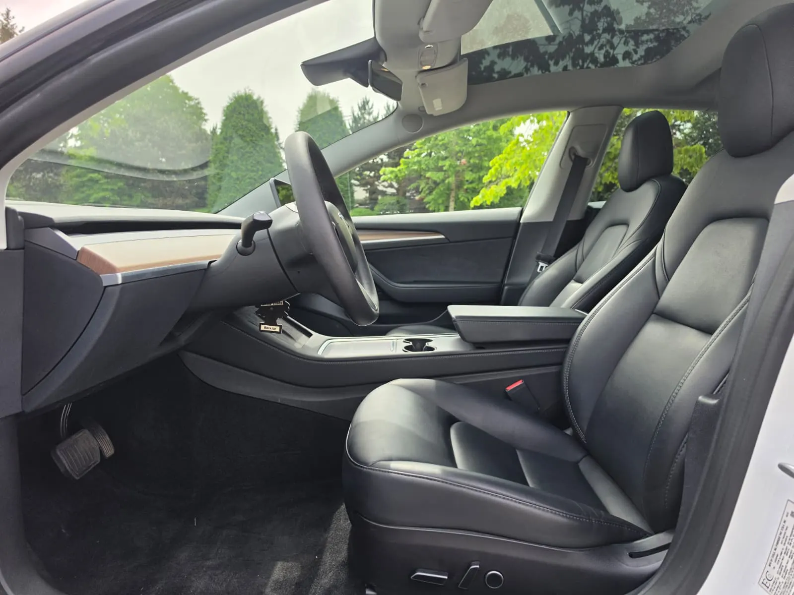 Interior driver side