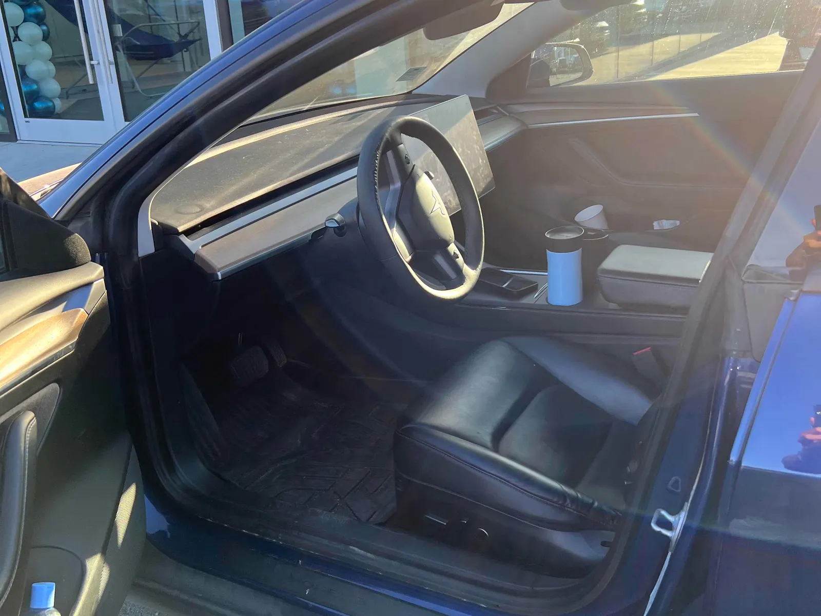 Interior driver side